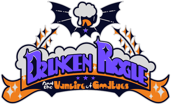 Drunken Rogue - логотип игры