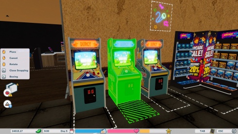 Retro Arcade Shop Simulator - скриншот 2
