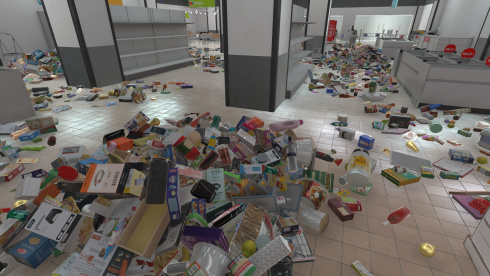 Supermarket Chaos по сети - скриншот 1