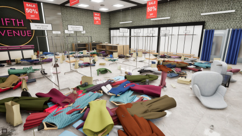 Black Friday Janitor: Clean the Whole Mall - скриншот 4