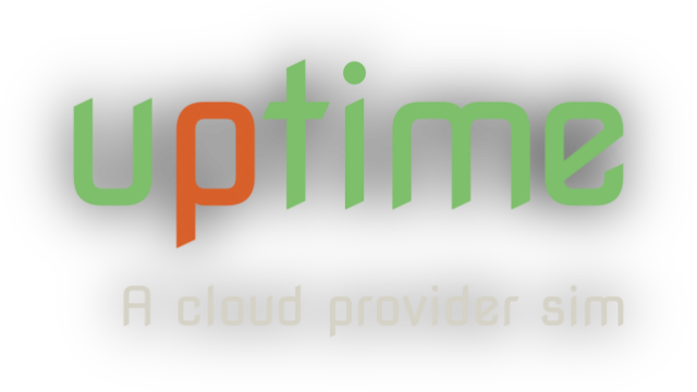 Uptime: A Cloud Provider Sim - логотип игры