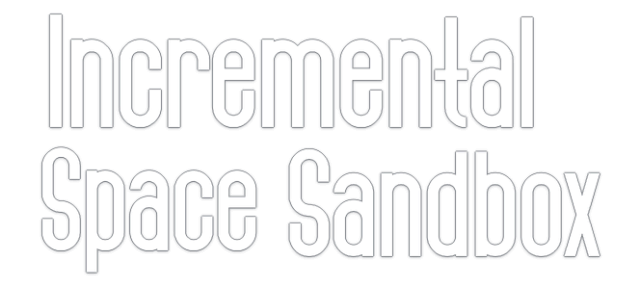 Incremental Space Sandbox - логотип игры