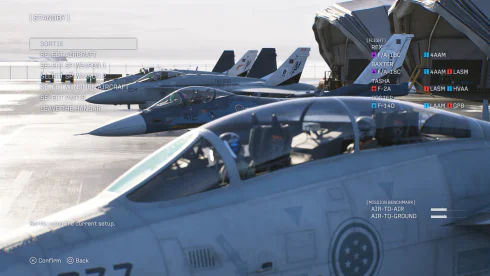 ACE COMBAT 8: WINGS OF THEVE - скриншот 1