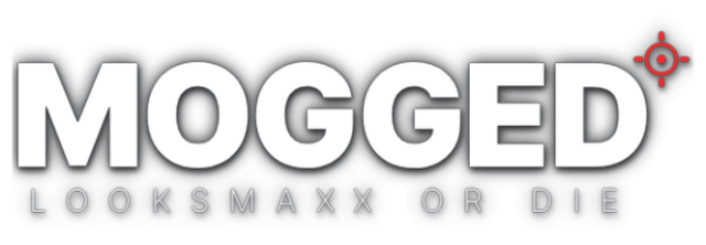 MOGGED: Looksmaxx or Die - логотип игры