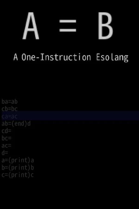 A=B - скачать торрент бесплатно на ПК
