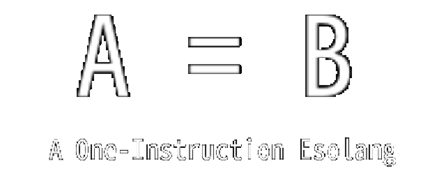 A=B - логотип игры