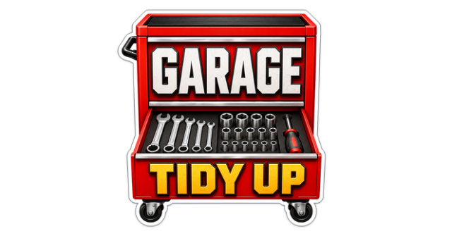 Garage: Tidy Up! - логотип игры