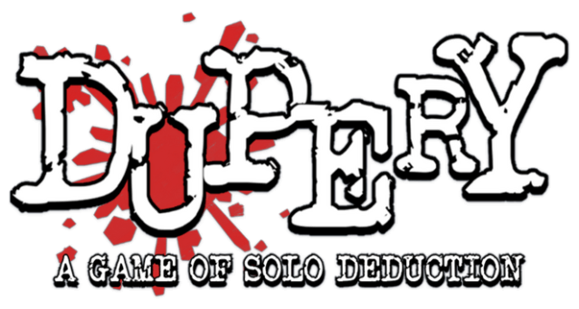 Dupery: A Game of Solo Deduction - логотип игры