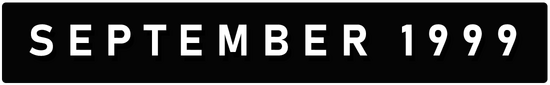 SEPTEMBER 1999 logo