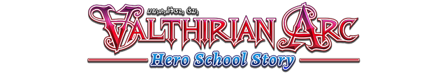 Valthirian Arc: Hero School Story logo