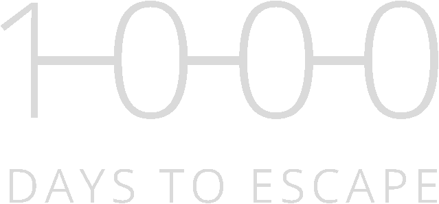 1000 days to escape logo