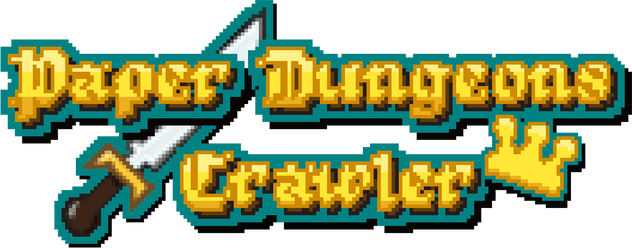 Paper Dungeons Crawler - логотип игры