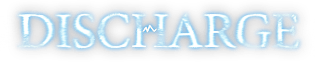Discharge logo