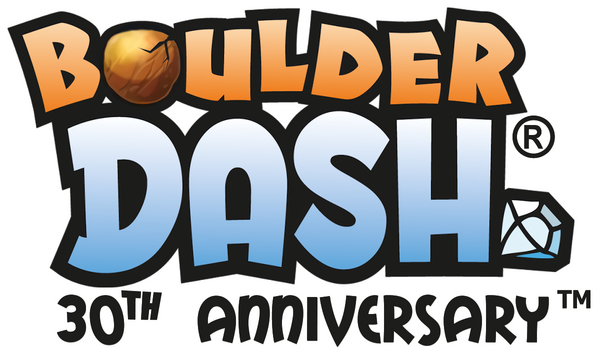 Boulder Dash - 30th Anniversary logo
