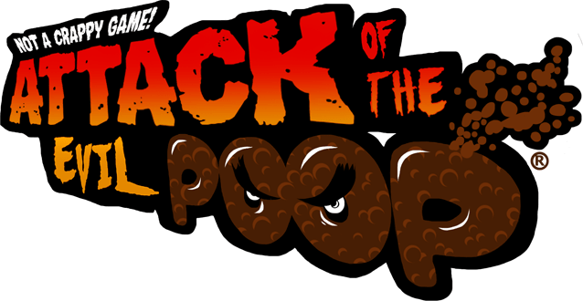 ATTACK OF THE EVIL POOP logo