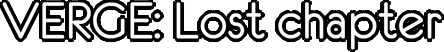 VERGE:Lost chapter logo