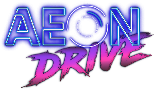 Aeon Drive - логотип игры
