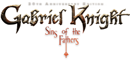 Gabriel Knight: Sins of the Fathers 20th Anniversary Edition logo