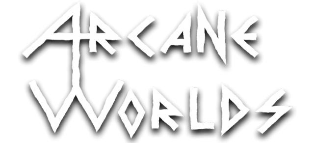 Arcane Worlds logo
