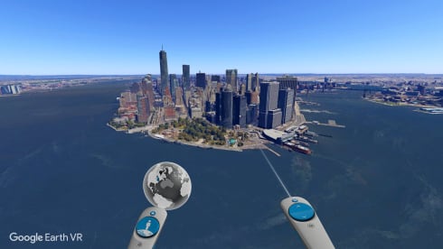Google Earth VR - скриншот 3