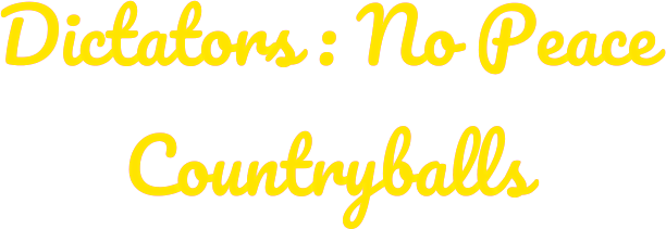 Dictators: No Peace Countryballs logo
