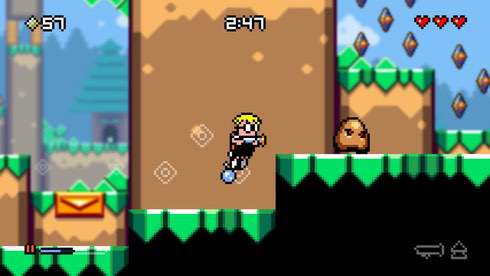 Mutant Mudds Deluxe - скриншот 1