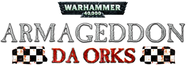 Warhammer 40,000: Armageddon - Da Orks logo