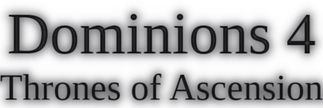 Dominions 4: Thrones of Ascension logo