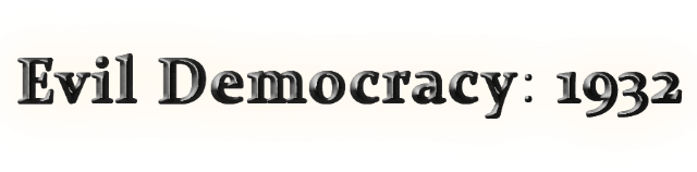 Evil Democracy: 1932 logo