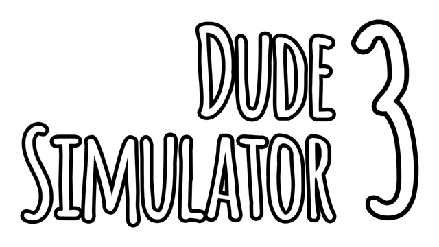 Dude Simulator 3 logo
