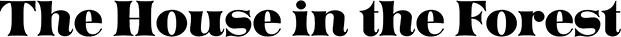 The House in the Forest logo