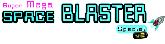 Super Mega Space Blaster Special logo