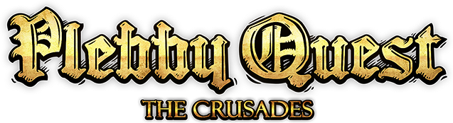 Plebby Quest: The Crusades logo
