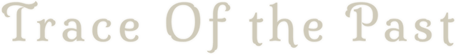 Trace of the past logo