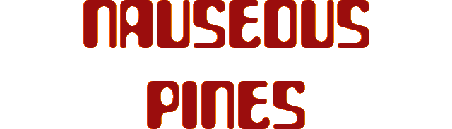 Nauseous Pines - логотип игры