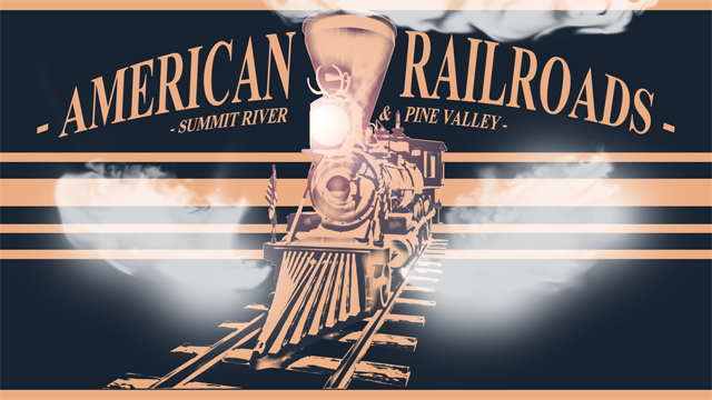 American Railroads - Summit River and Pine Valley logo