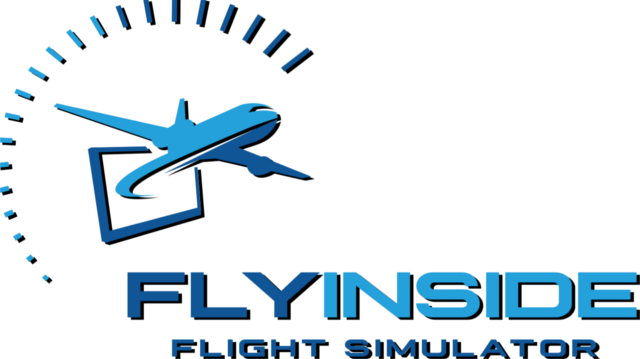 FlyInside Flight Simulator - логотип игры
