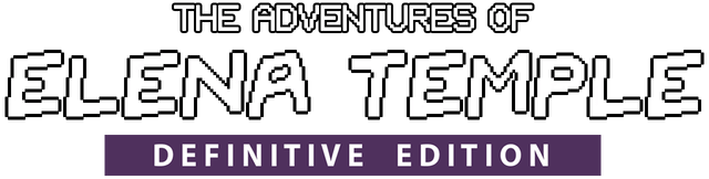 The Adventures of Elena Temple: Definitive Edition - логотип игры