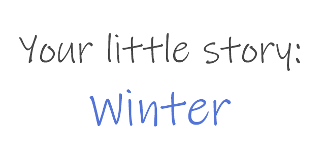 Your little story: Winter logo