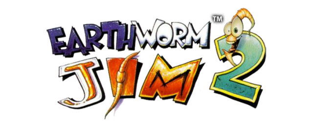 Earthworm Jim 2 logo